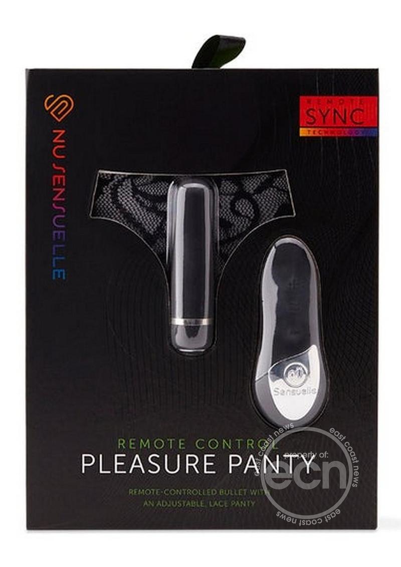 Nu Sensuelle Pleasure Panty Rechargeable Silicone Remote & Bullet Panty Vibe