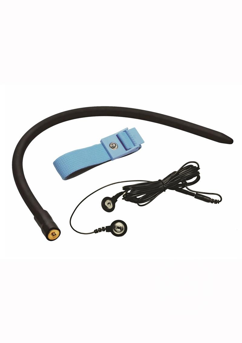 Zeus Electrosex Amplifier Cock and Ball Strap with Silicone Penis eStim
