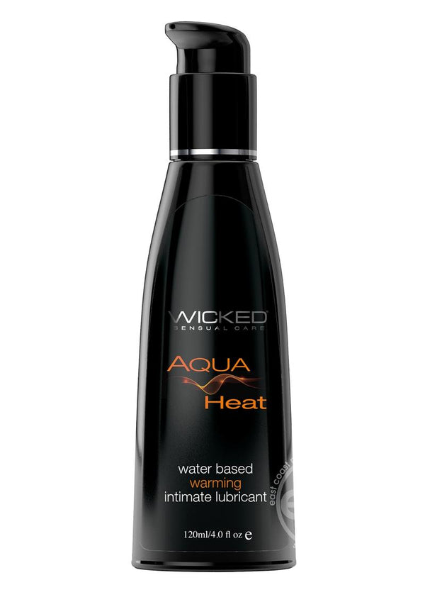 Wicked Aqua Heat Water Based Warming Lubricant 4oz