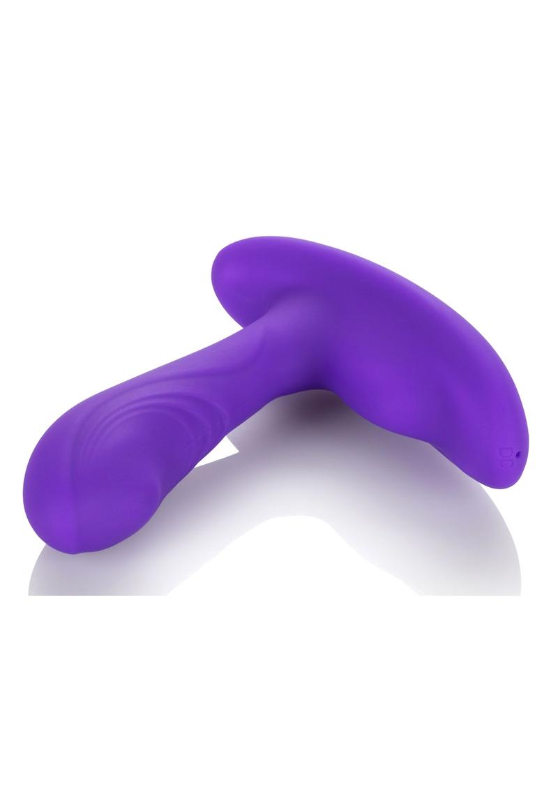 Pinpoint Pleaser Silicone Rechargeable P-Spot Vibrator with Remote Control