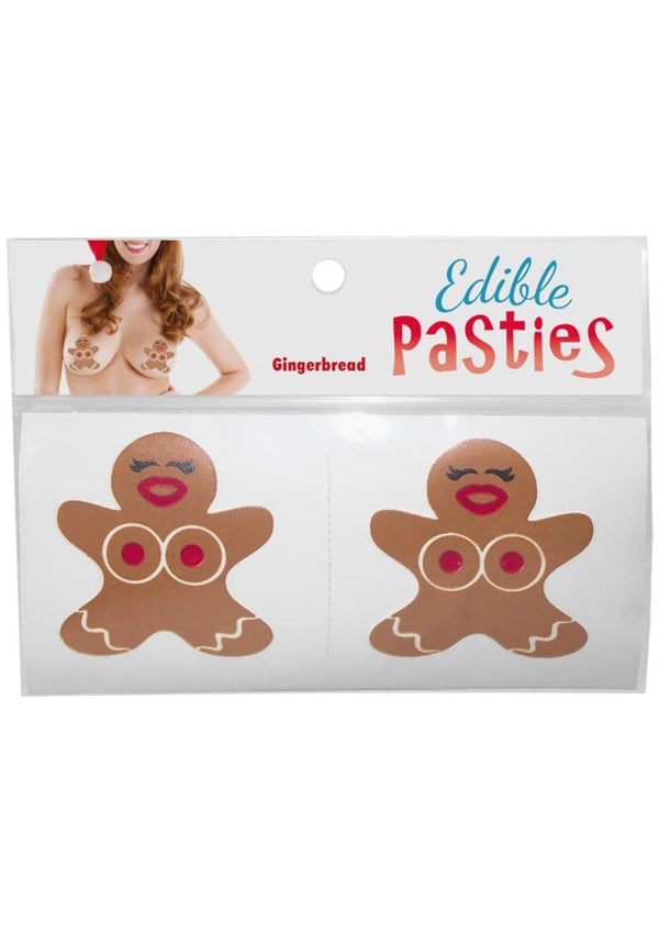 Edible Pasties - Gingerbread (2 Per Pack)