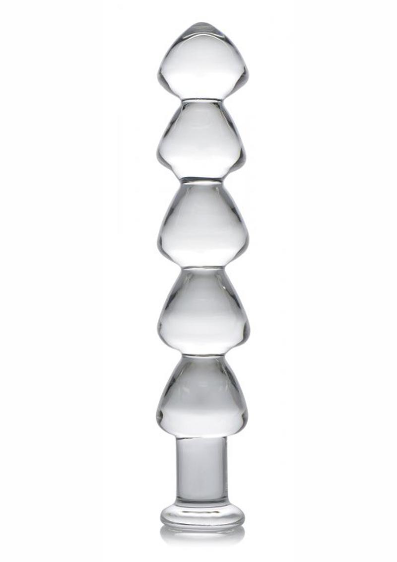 Master Series Drops Anal Links Glass Dildo