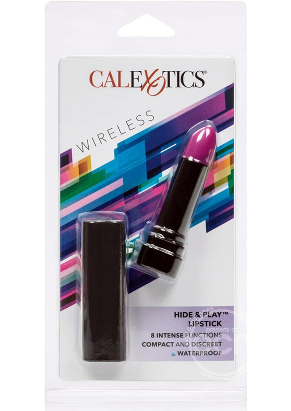 CalExotics Hide & Play Lipstick Wireless Discreet Waterproof Vibrator 3.25in