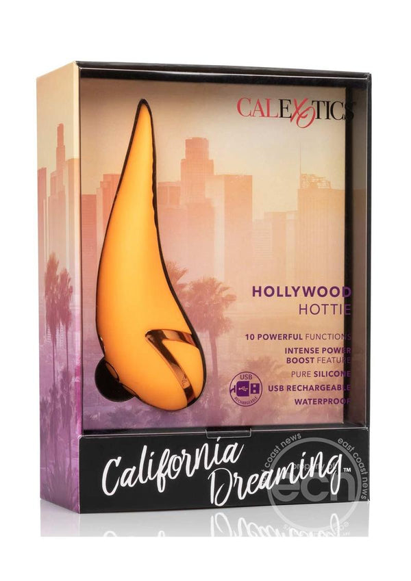 California Dreaming Hollywood Hottie Rechargeable Silicone Compact Vibrator