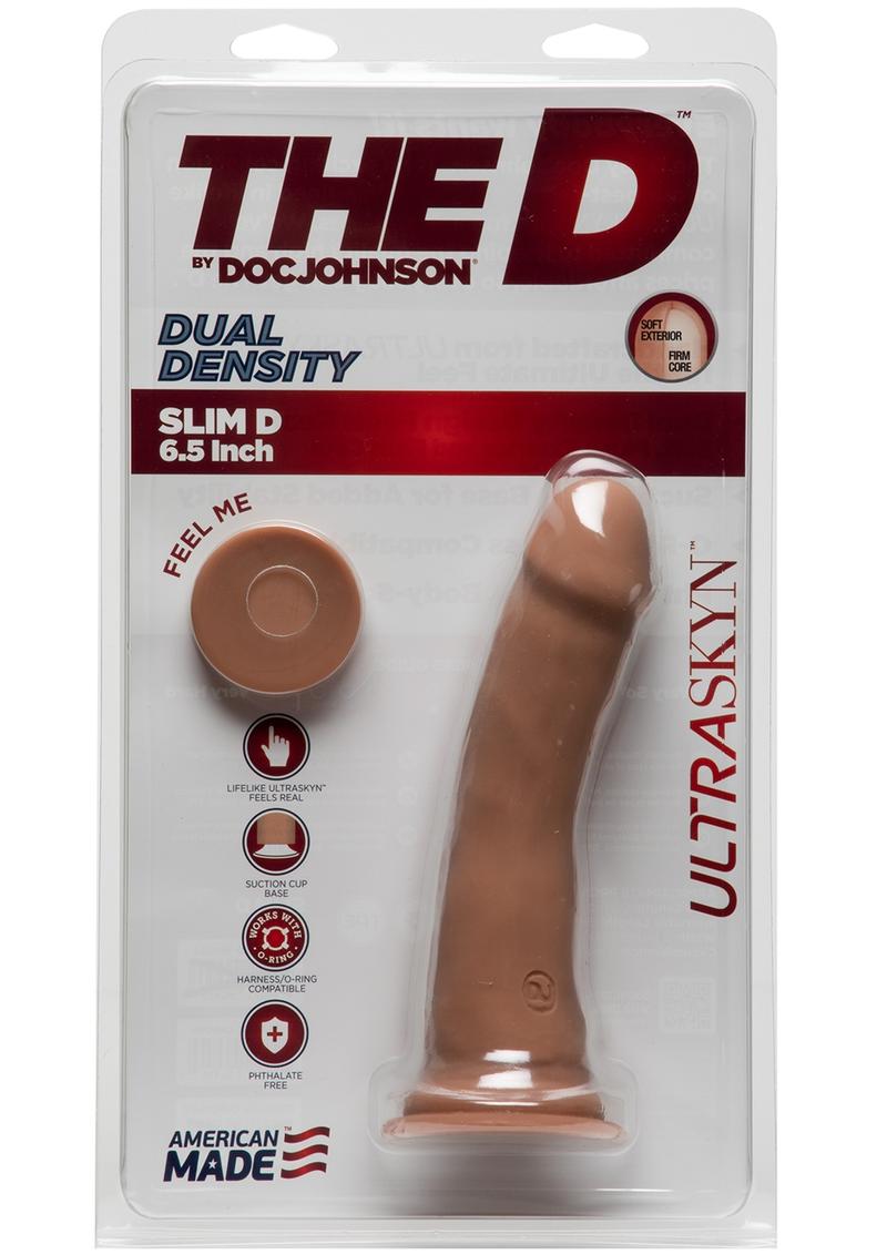 The D Slim D Ultraskyn Dildo 6in