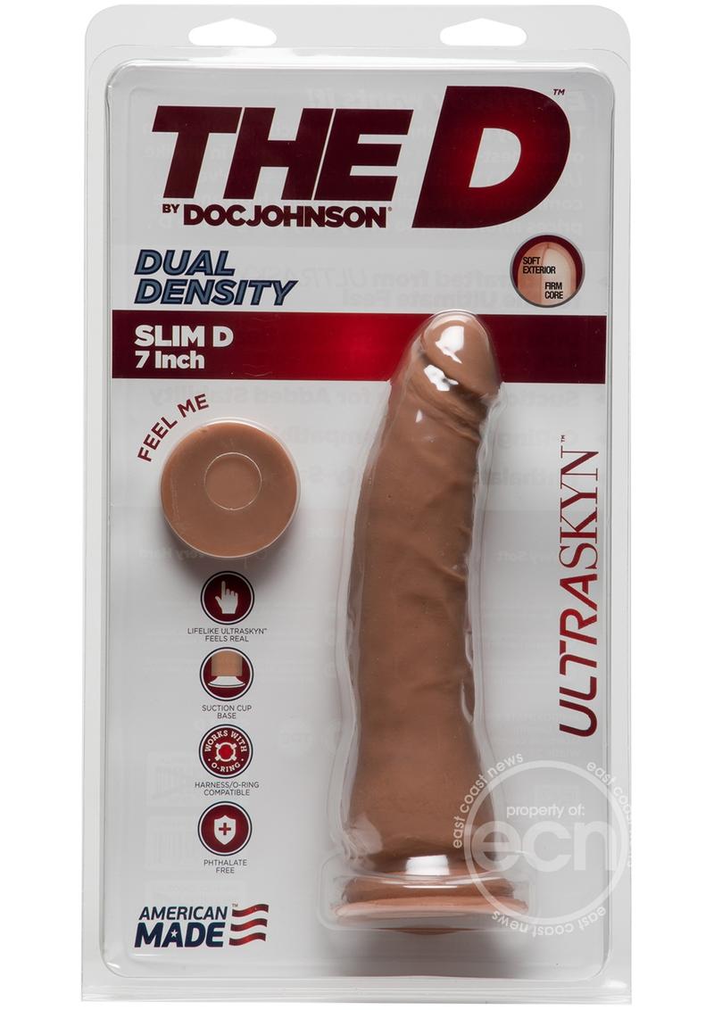 The D Thin D Ultraskyn Dildo 7in