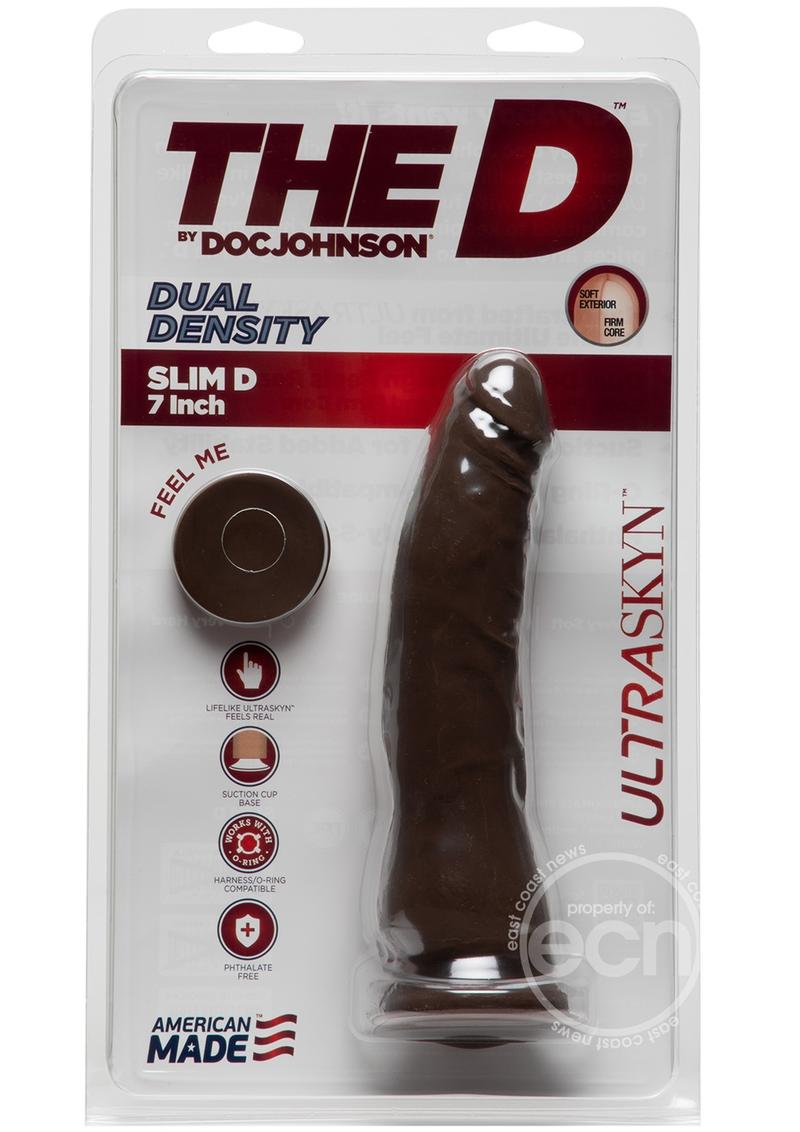 The D Thin D Ultraskyn Dildo 7in