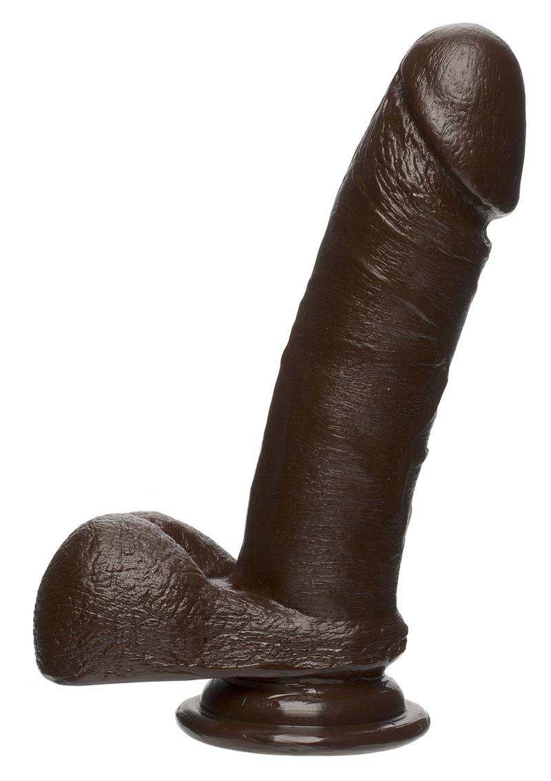 The D Perfect D Firmskyn Dildo with Balls 7in