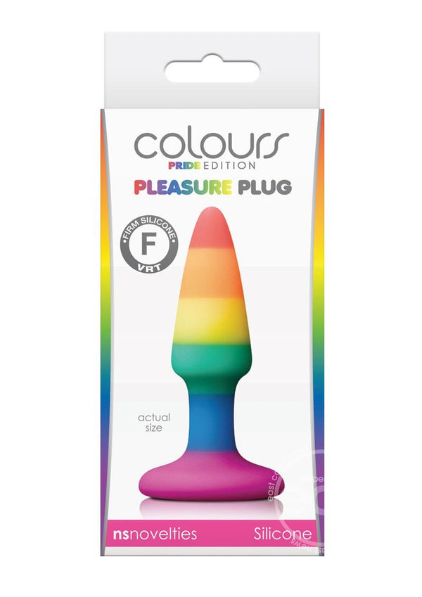 Colours Pleasure Plug Pride Edition Silicone Butt Plug