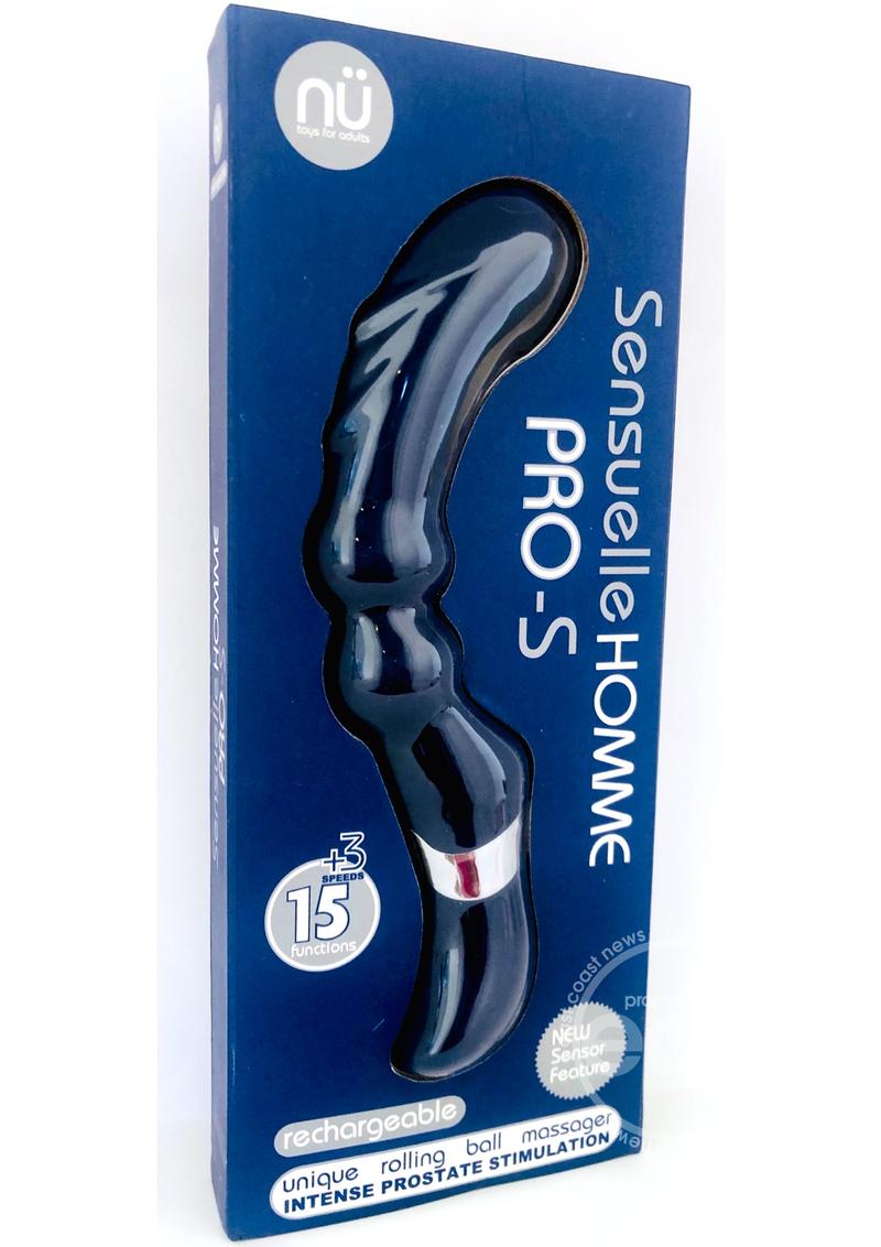 Nu Sensuelle Homme Pro-S Rechargeable Silicone Prostate Massager