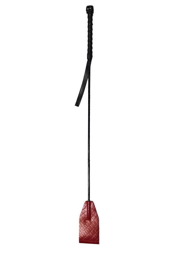 Rouge Fifty Times Hotter Anaconda Leather Riding Crop