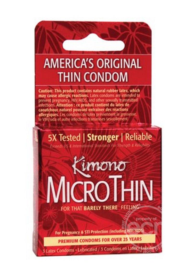 Kimono MicroThin Condom 3 pack