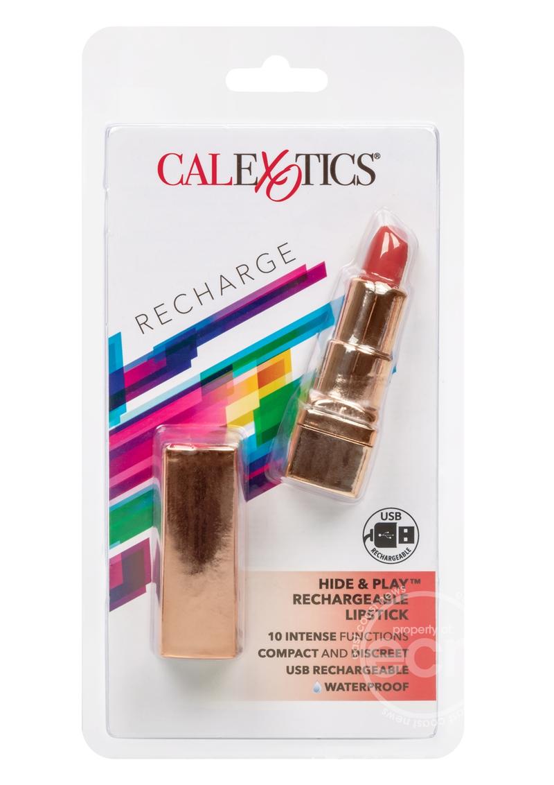 CalExotics Hide & Play Rechargeable Lipstick