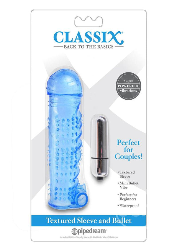 Classix Textured Sleeve and Bullet Vibrator