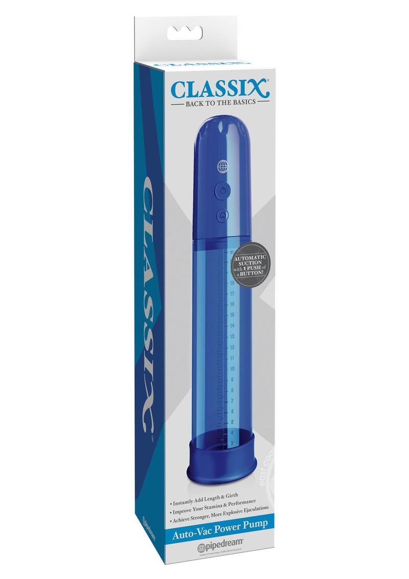 Classix Auto-Vac Power Pump Penis Enlargement System