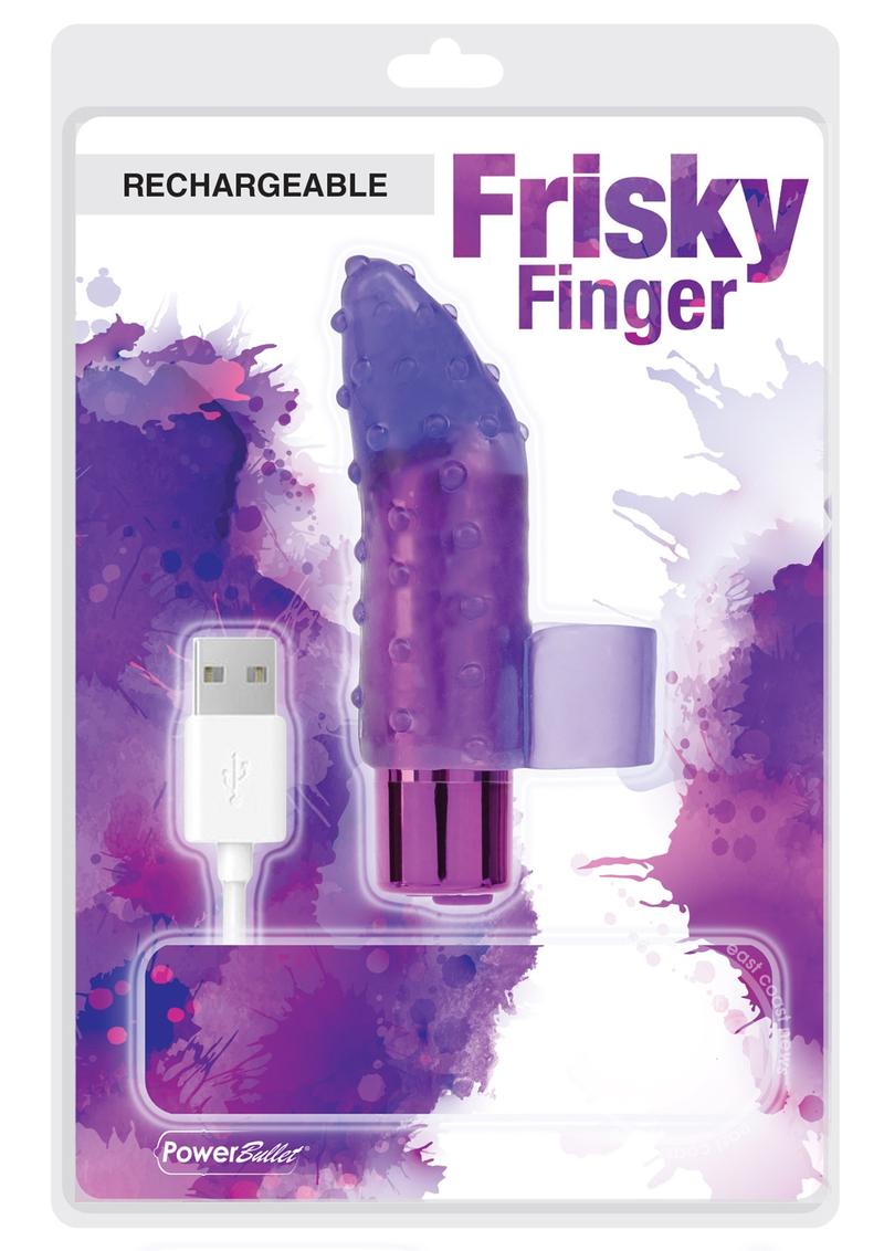 PowerBullet Frisky Finger Rechargeable Finger Massager