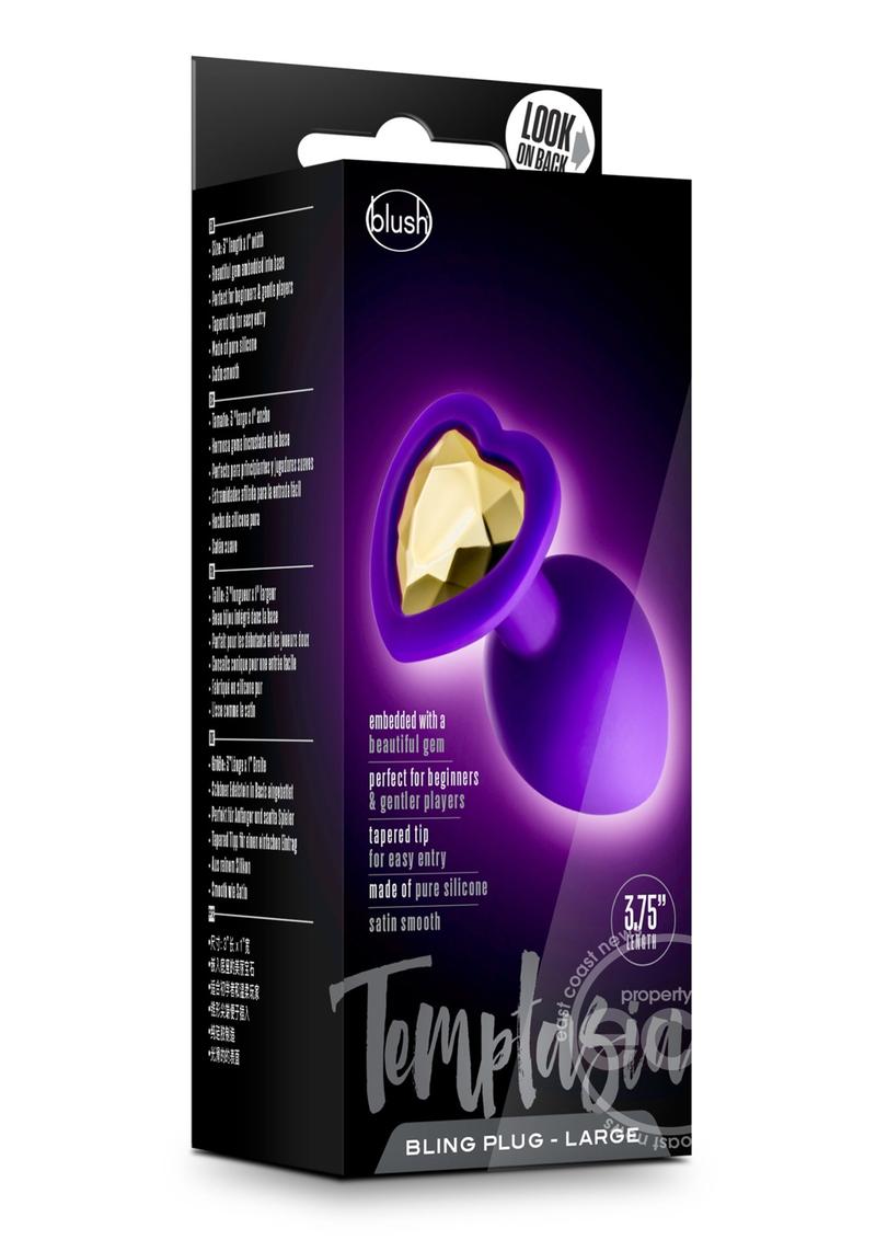 Temptasia Bling Plug Silicone Butt Plug