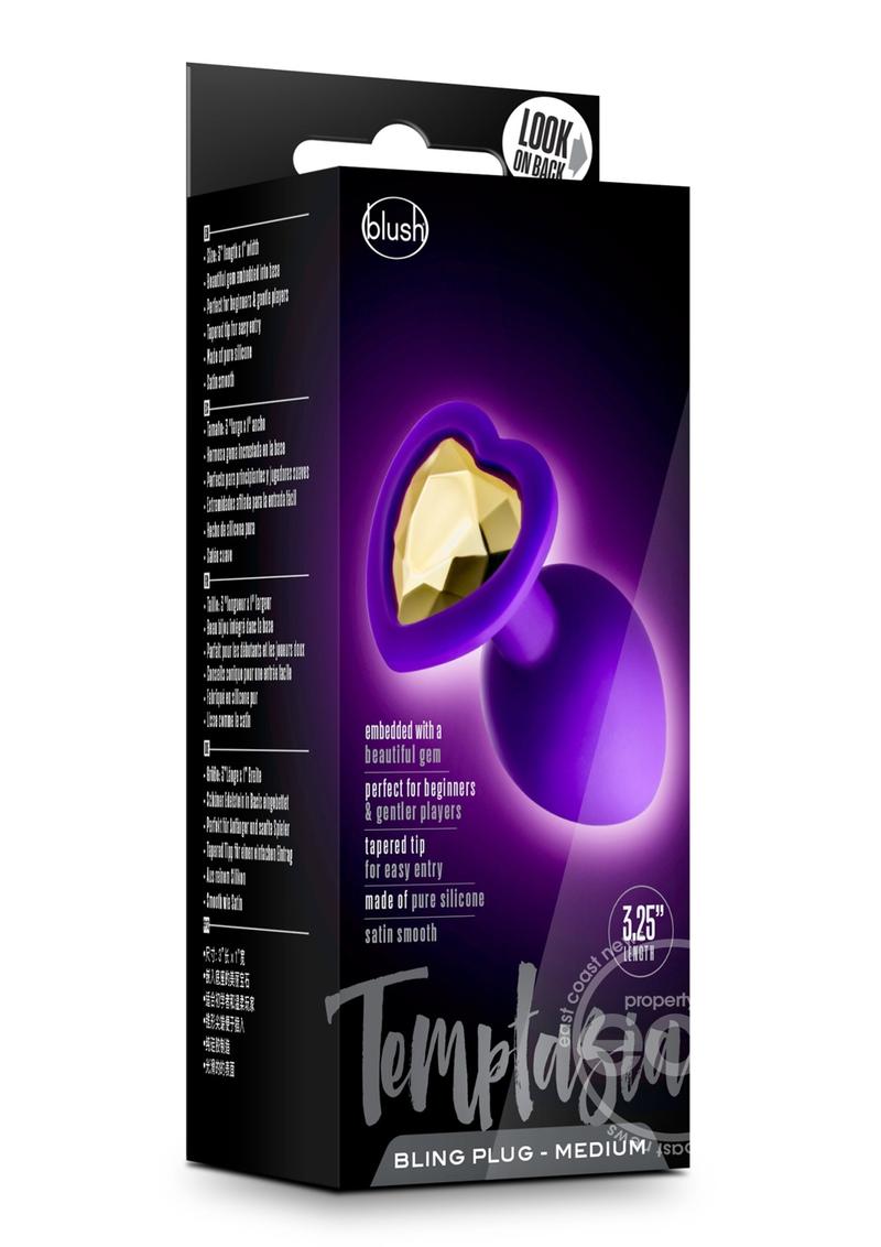 Temptasia Bling Plug Silicone Butt Plug