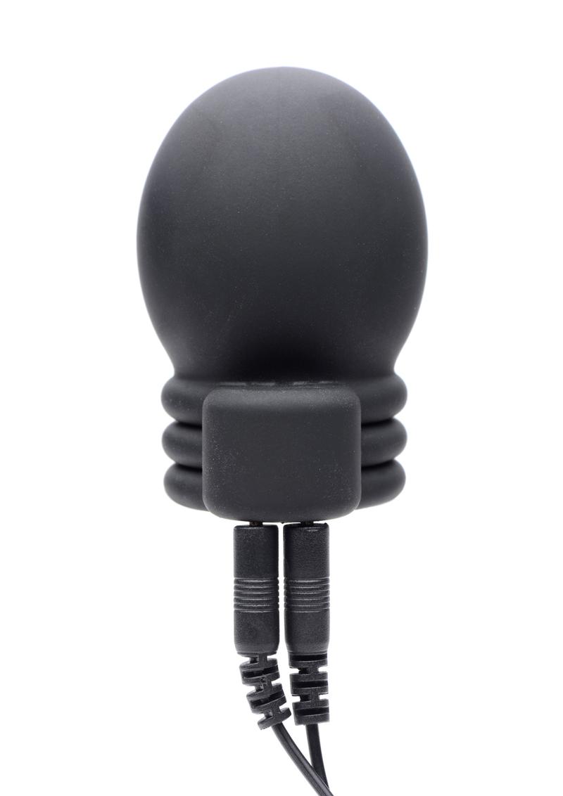 Zeus Electrosex Lightning Hood E-stim Silicone Penis Head Teaser