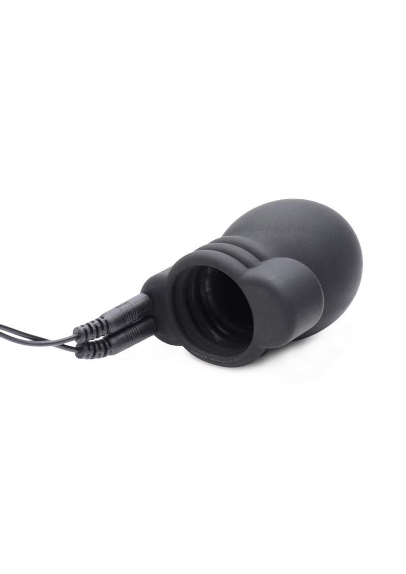 Zeus Electrosex Lightning Hood E-stim Silicone Penis Head Teaser