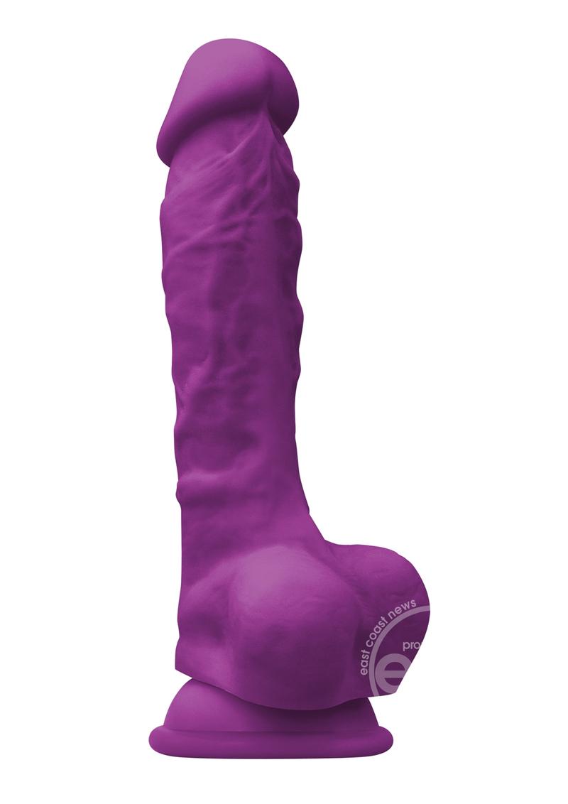 Colours Pleasures Silicone Dildo 7in