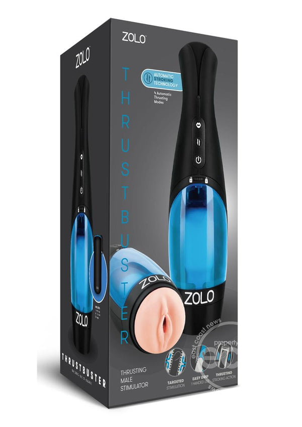 ZOLO Thrustbuster Rechargeable Vibrating Masturbator