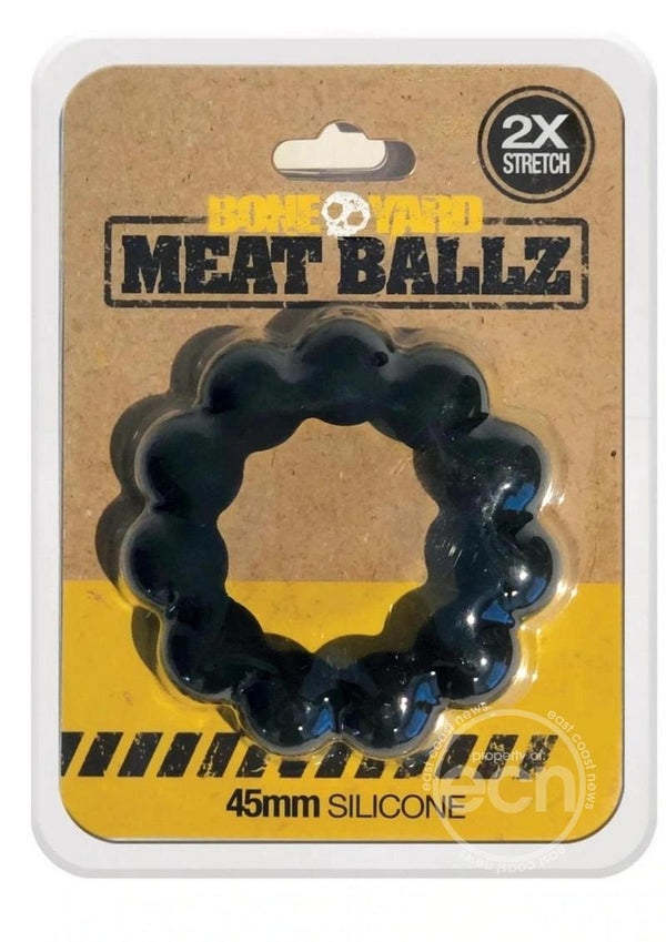 Boneyard Meat Ballz 2X Stretch Silicone Beaded Cock Ring