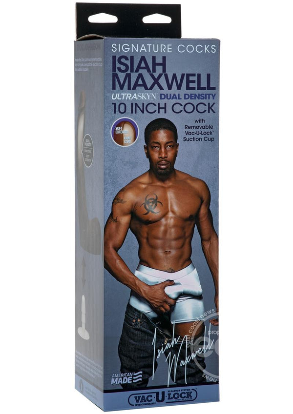 Signature Cocks Isiah Maxwell Dildo 10in