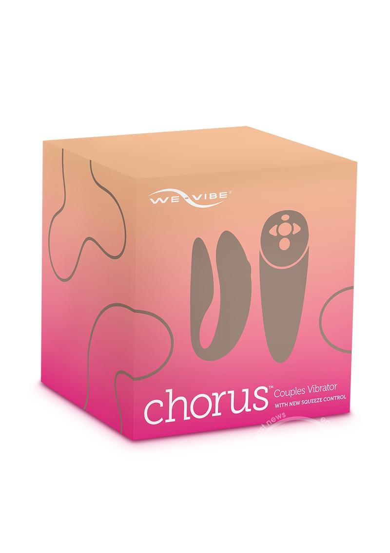 We-Vibe Chorus Rechargeable Couples Vibrator with Squeeze Control