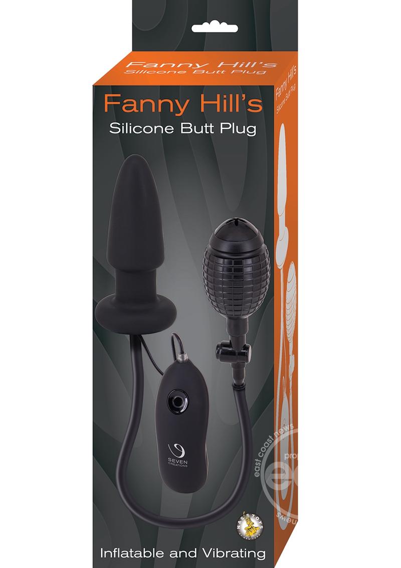 Fanny Hills Silicone Butt Plug Inflatable and Vibrating