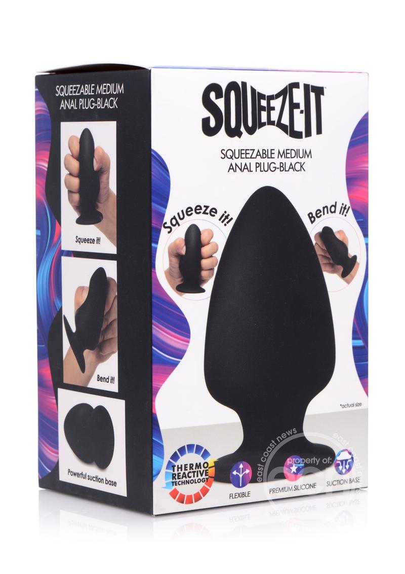 Squeeze-It Squeezable Silicone Anal Plug