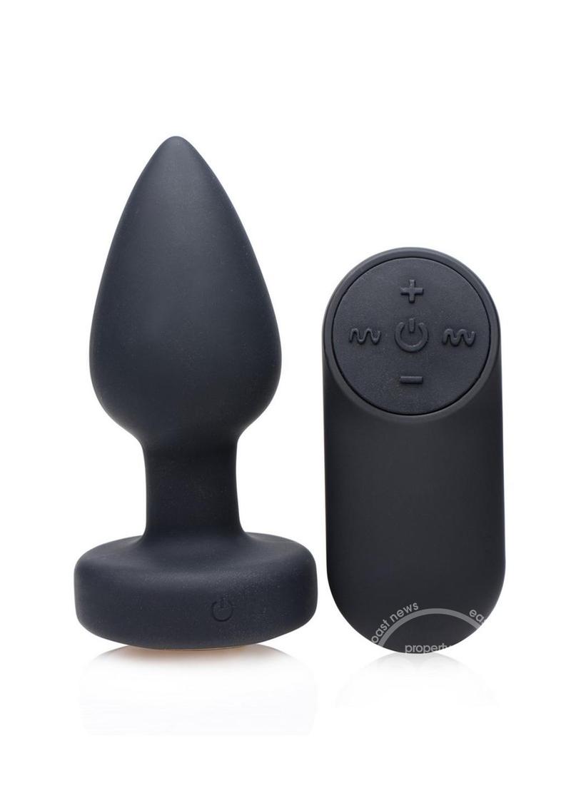 Booty Sparks Silicone Vibrating LED Plug