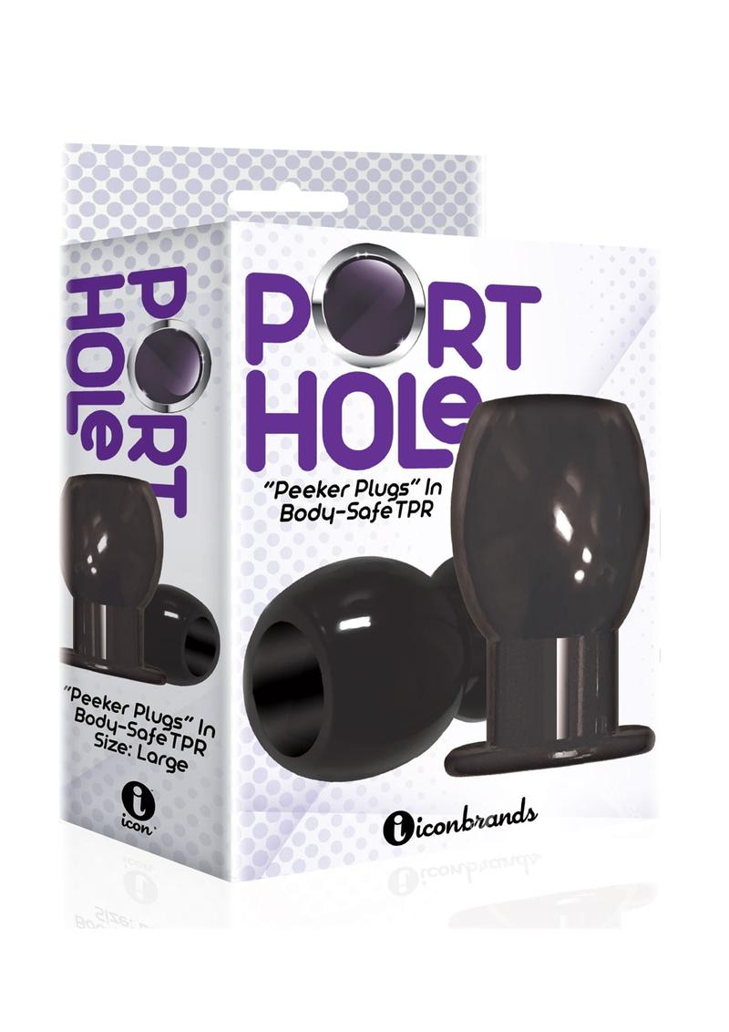 The 9's Port Hole Hollow Butt Plug