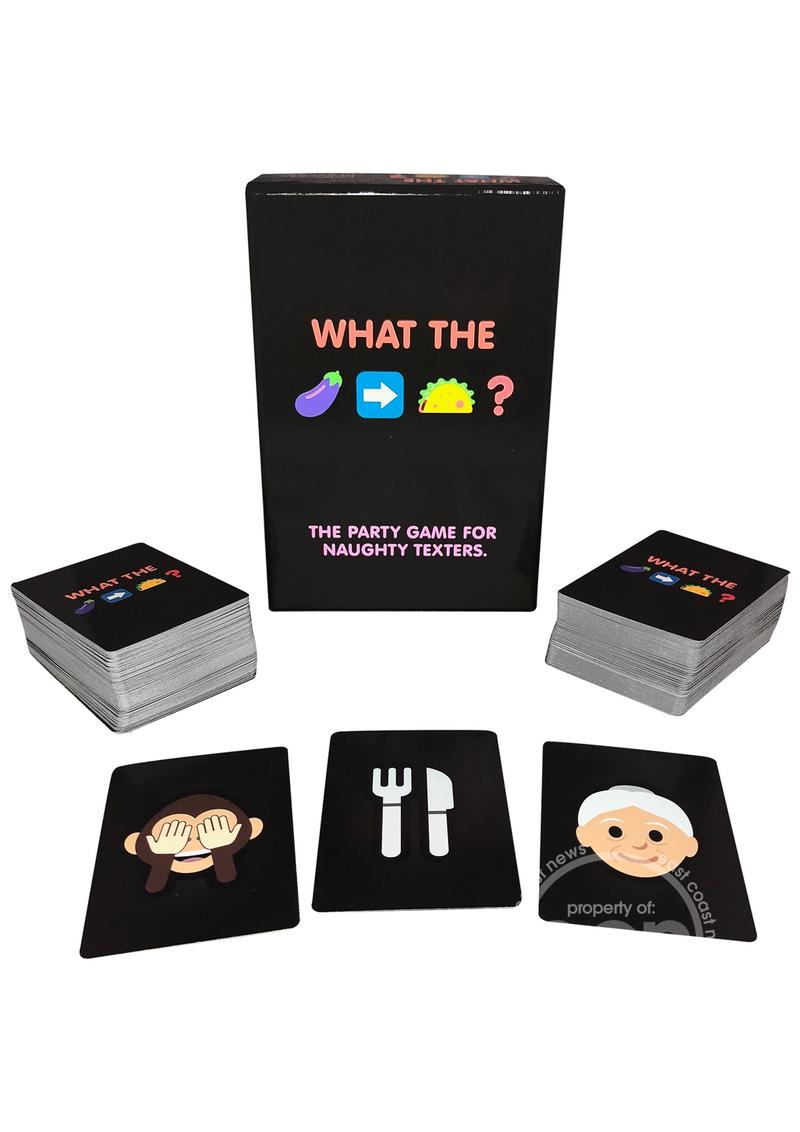 What The (Eggplant to Taco)? Naughty Emoji Card Game