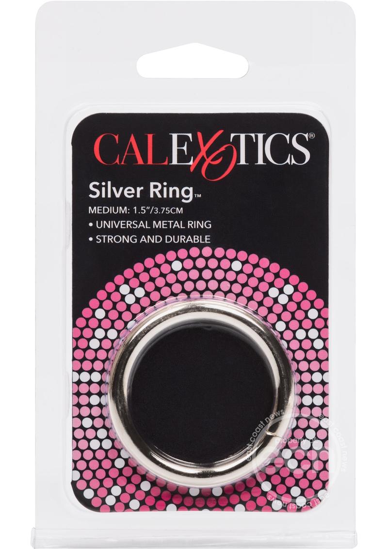 CalExotics Silver Cock Ring