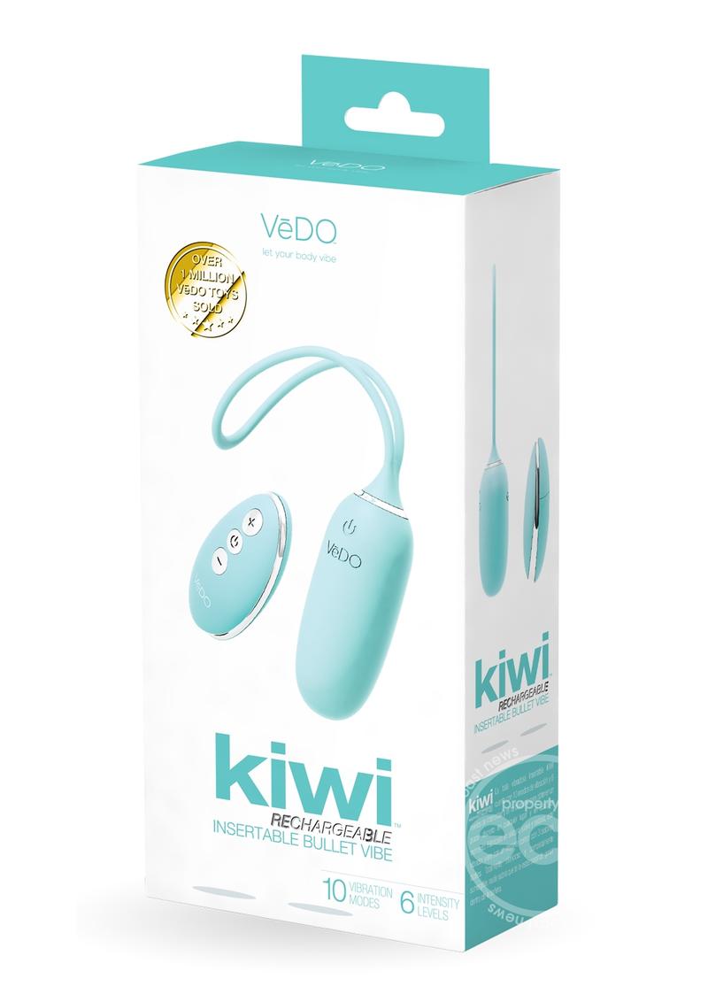 VeDO Kiwi Rechargeable Silicone Insertable Bullet Vibrator