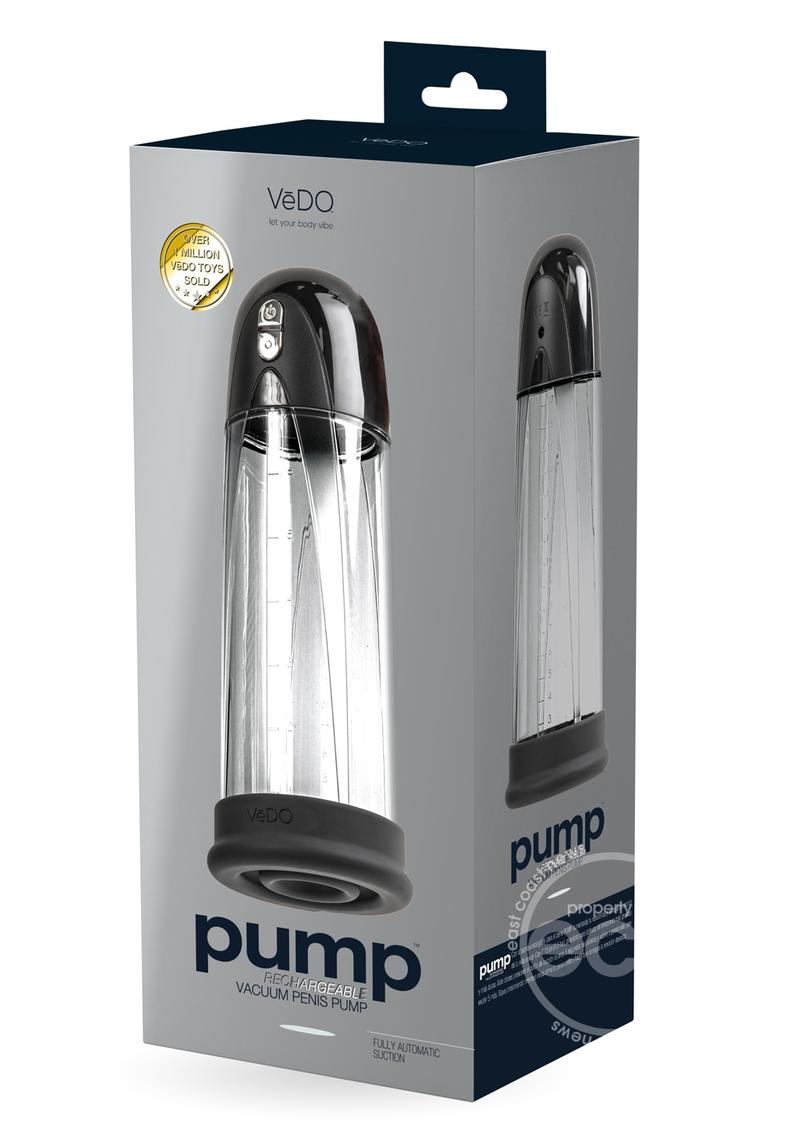 VeDO Pump Rechargeable Silicone Vacuum Penis Pump