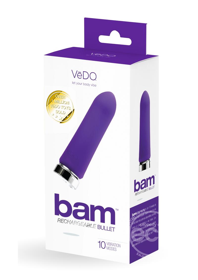 VeDO Bam Rechargeable Silicone Bullet Vibrator