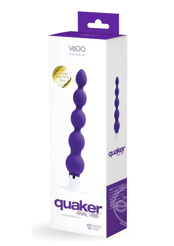 VeDO Quaker Silicone Anal Vibrator