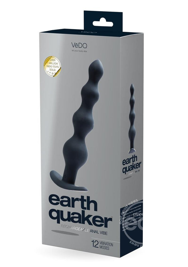 VeDO Earth Quaker Rechargeable Silicone Anal Vibrator