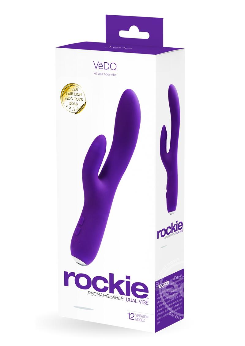 VeDO Rockie Rechargeable Silicone Dual Vibrator