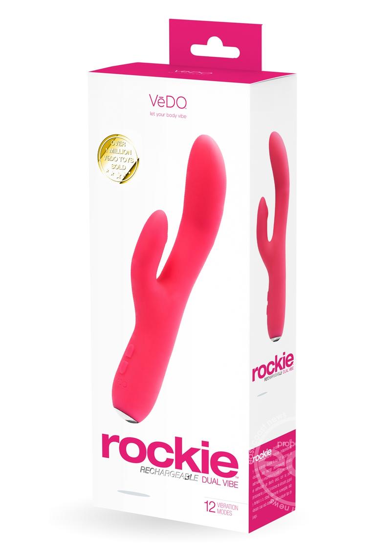 VeDO Rockie Rechargeable Silicone Dual Vibrator