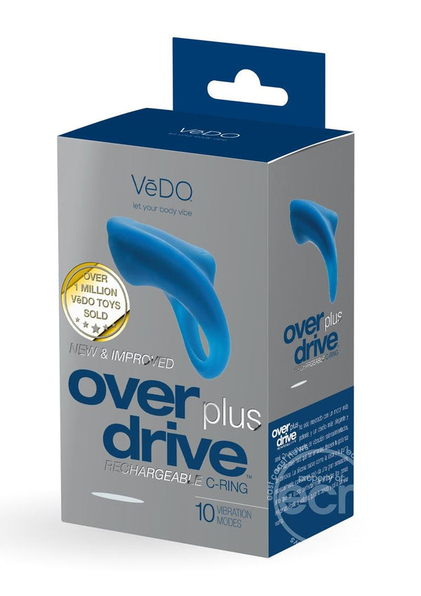 VeDO Overdrive Plus Rechargeable Vibrating Silicone Cock Ring