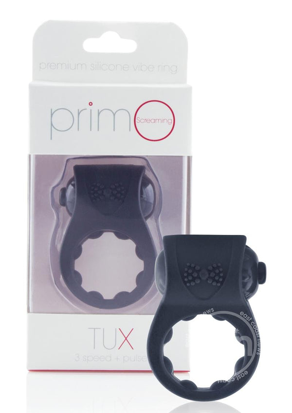 PrimO Tux Silicone Vibrating Ring