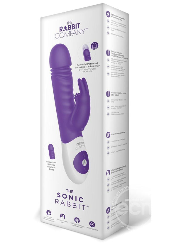 The Rabbit Company The Sonic Rabbit Rechargeable Silicone Vibrator