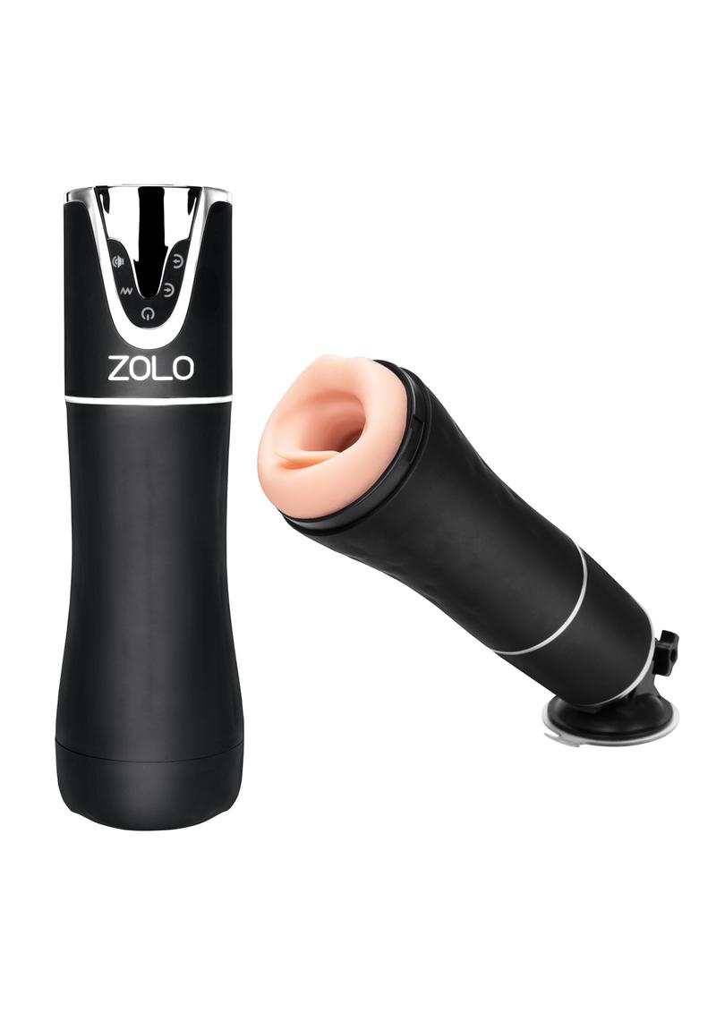 ZOLO Rechargeable Automatic Blowjob Vibrating Masturbator