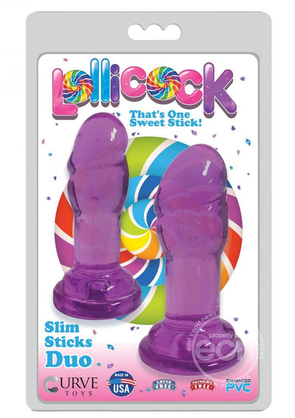 Lollicock Slim Sticks Duo Butt Plugs