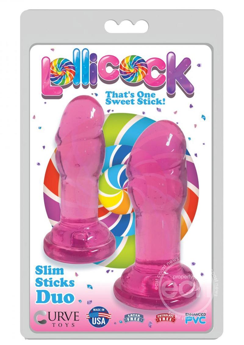 Lollicock Slim Sticks Duo Butt Plugs