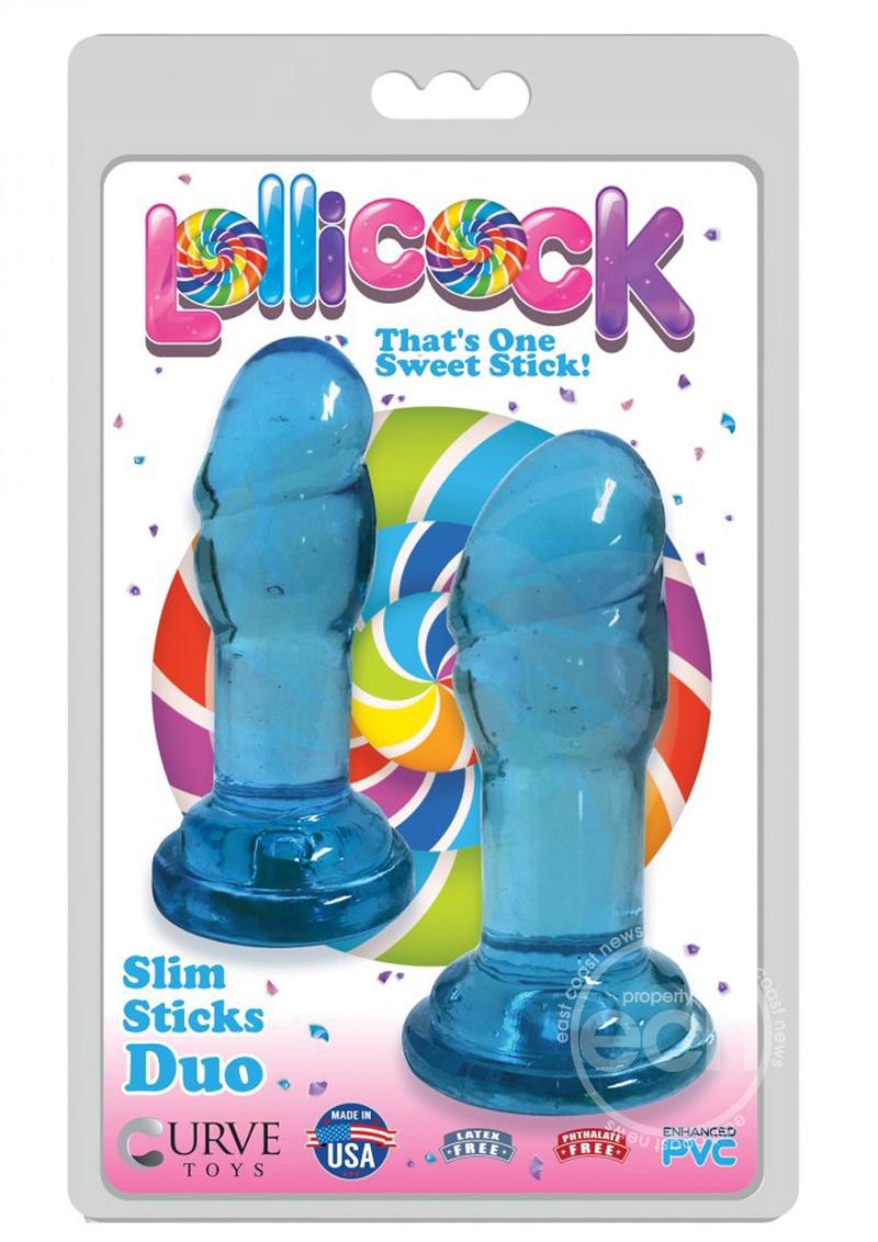 Lollicock Slim Sticks Duo Butt Plugs