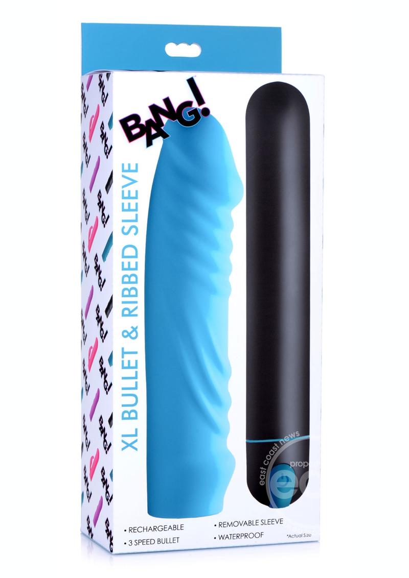 Bang! XL Bullet and Silicone Sleeve Set